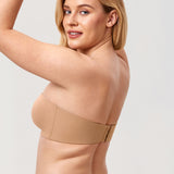 Women's Underwire Strapless Bra Barely Buff