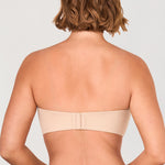 Women's Underwire Strapless Bra Beige