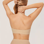 Women's Underwire Strapless Bra Soft Tan