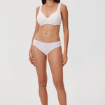 Women's Unlined Minimizer Bra Gravel Beige