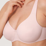 Women's Unlined Minimizer Bra White