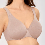 Women's Unlined Minimizer Bra Gentle Rose