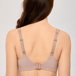 Women's Unlined Minimizer Bra Cameo Heather
