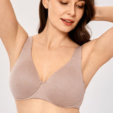 Women's Unlined Minimizer Bra Gentle Rose