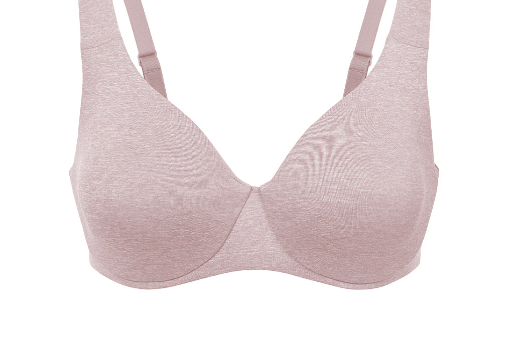 Women's Unlined Minimizer Bra Gentle Rose