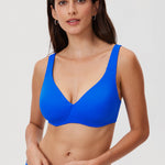 Women's Unlined Minimizer Bra Sky Blue