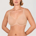 Women's Unlined Minimizer Bra Oatmeal Heather