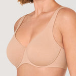 Women's Unlined Minimizer Bra Oatmeal Heather