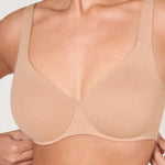 Women's Unlined Minimizer Bra Oatmeal Heather