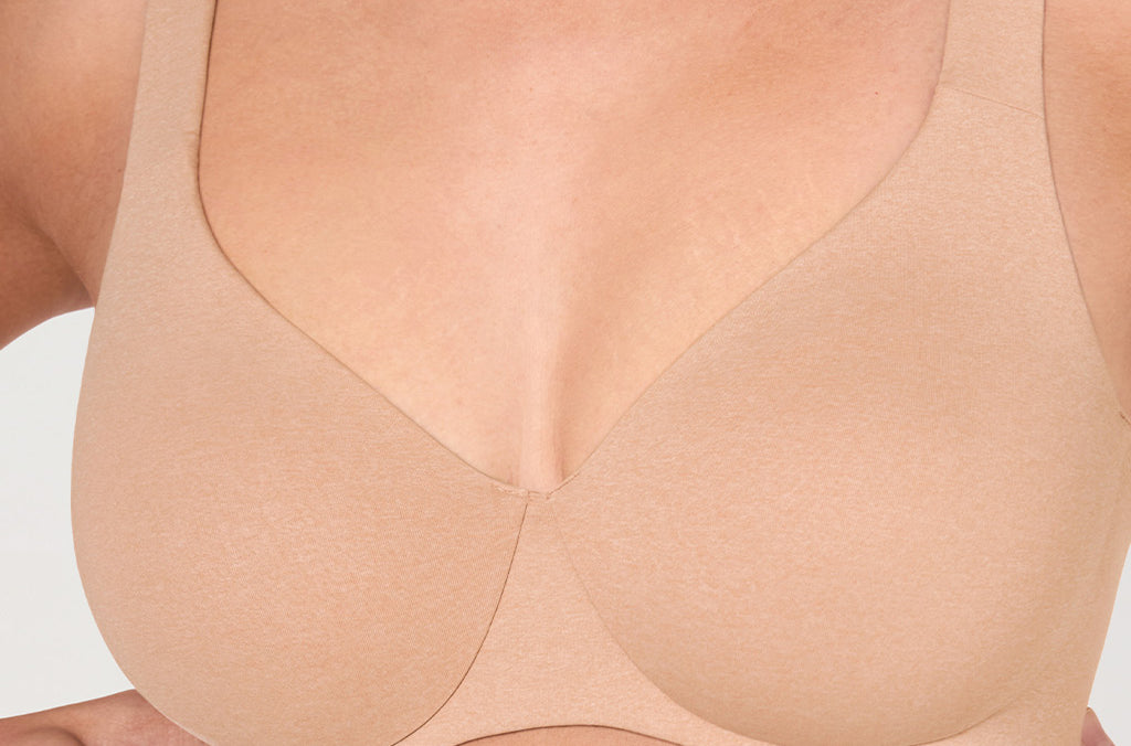 Women's Unlined Minimizer Bra Oatmeal Heather