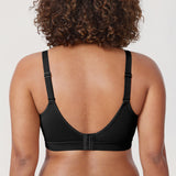 Women's Full Coverage Wireless Unlined Bra Rose White
