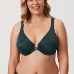 Women's Plunge Back Posture Bra Black