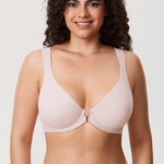 Women's Plunge Back Posture Bra Mochaccino