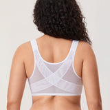 Women's Plunge Back Posture Bra Gravel Beige
