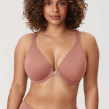 Women's Plunge Back Posture Bra Black