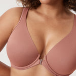 Women's Plunge Back Posture Bra Black