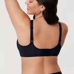 Women's Supportive Full Coverage Bra Black
