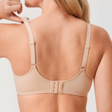 Women's Supportive Full Coverage Bra Beige