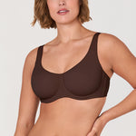 Women's Supportive Full Coverage Bra Hazelnut