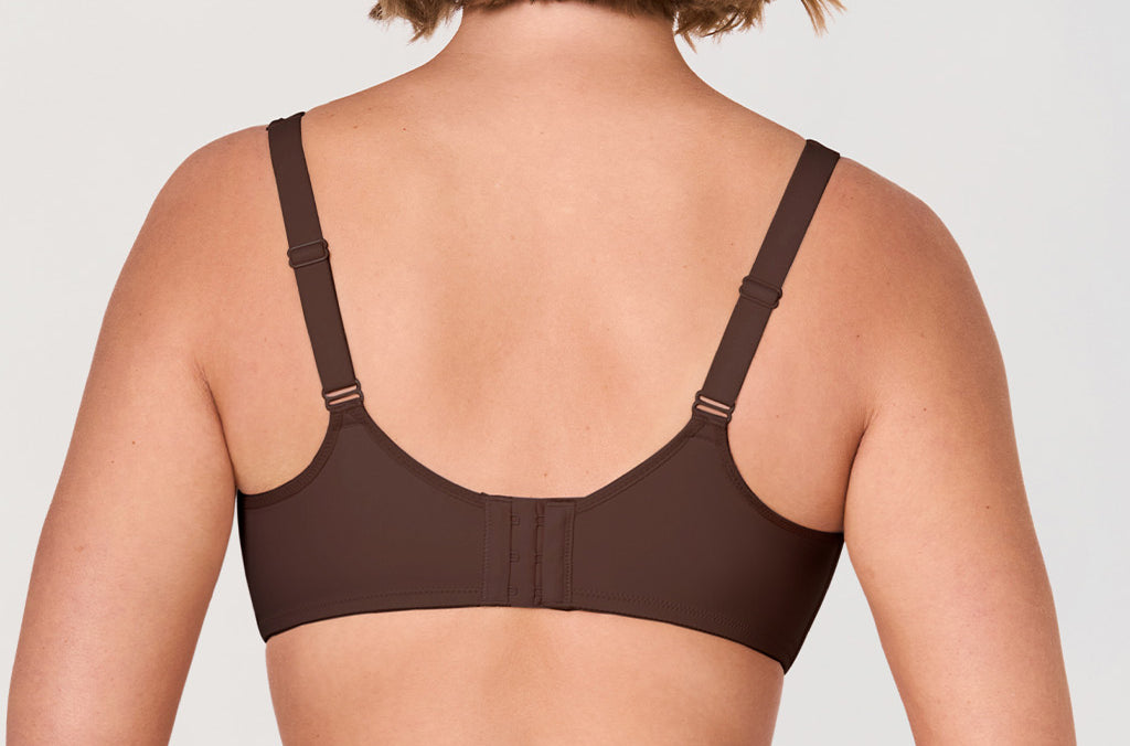Women's Supportive Full Coverage Bra Hazelnut