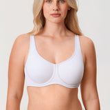 Women's Supportive Full Coverage Bra White