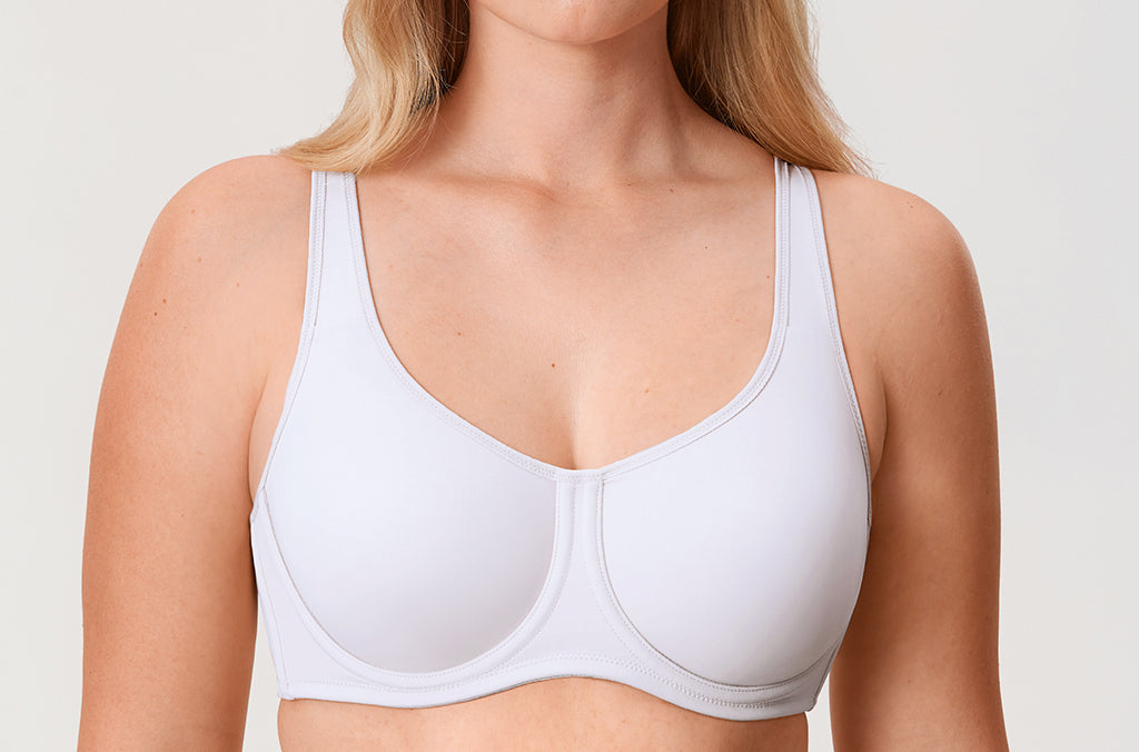 Women's Supportive Full Coverage Bra White