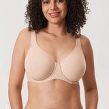 Women's Everyday Full Coverage Underwire Bra Beige