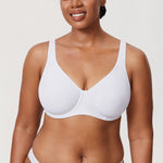 Women's Everyday Full Coverage Underwire Bra White