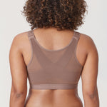 Women's X-shaped Back Posture Bra Oatmeal Heather