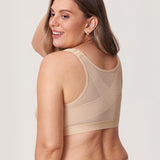 Women's X-shaped Back Posture Bra Black