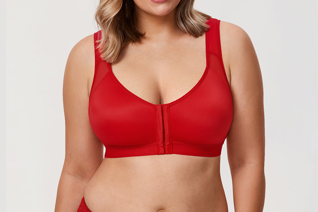 Women's X-shaped Back Posture Bra Black